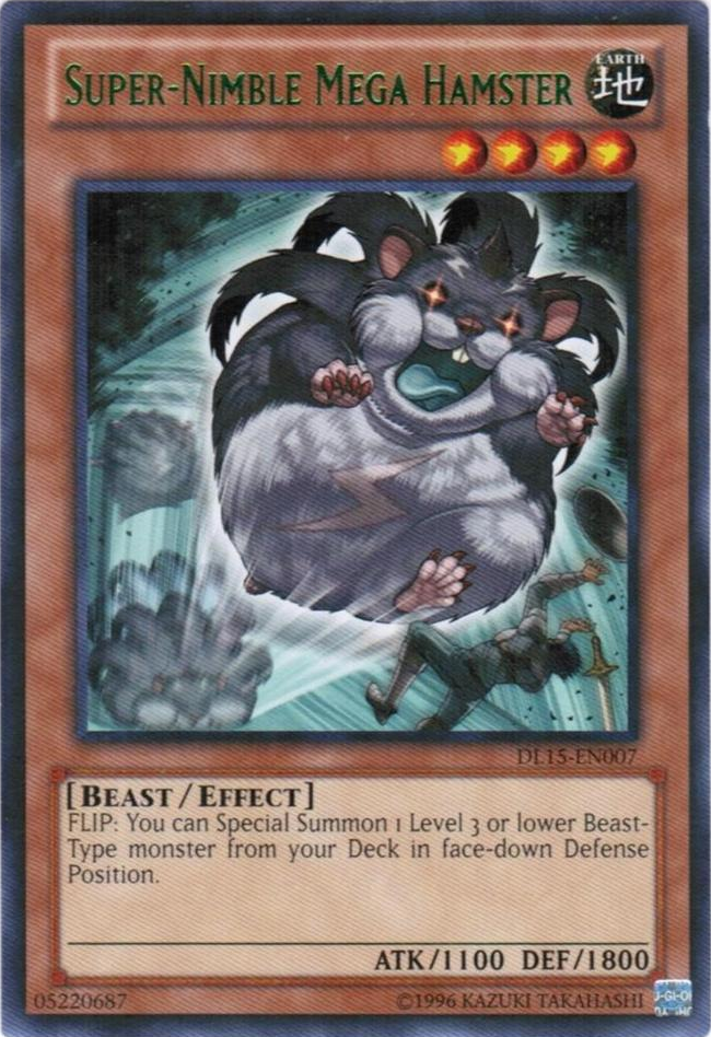 Super-Nimble Mega Hamster (Green) [DL15-EN007] Rare | Total Play