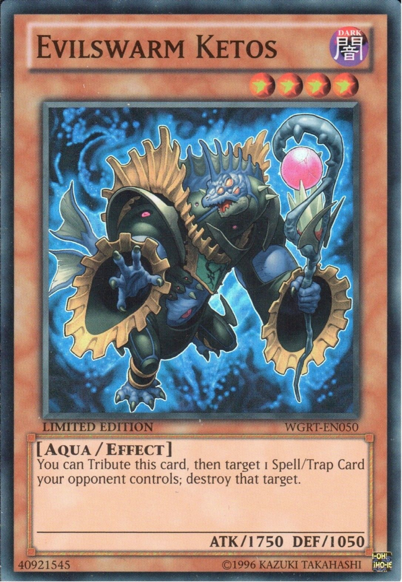 Evilswarm Ketos [WGRT-EN050] Super Rare | Total Play