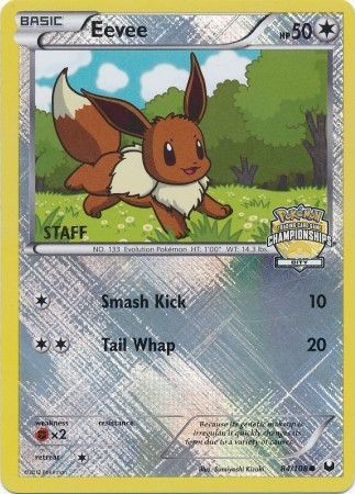 Eevee (84/108) (City Championship Staff) [League & Championship Cards] | Total Play