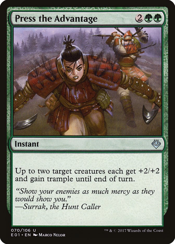 Press the Advantage [Archenemy: Nicol Bolas] | Total Play