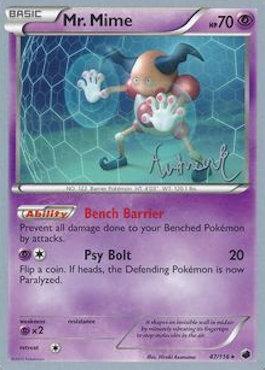 Mr. Mime (47/116) (Emerald King - Andrew Estrada) [World Championships 2014] | Total Play