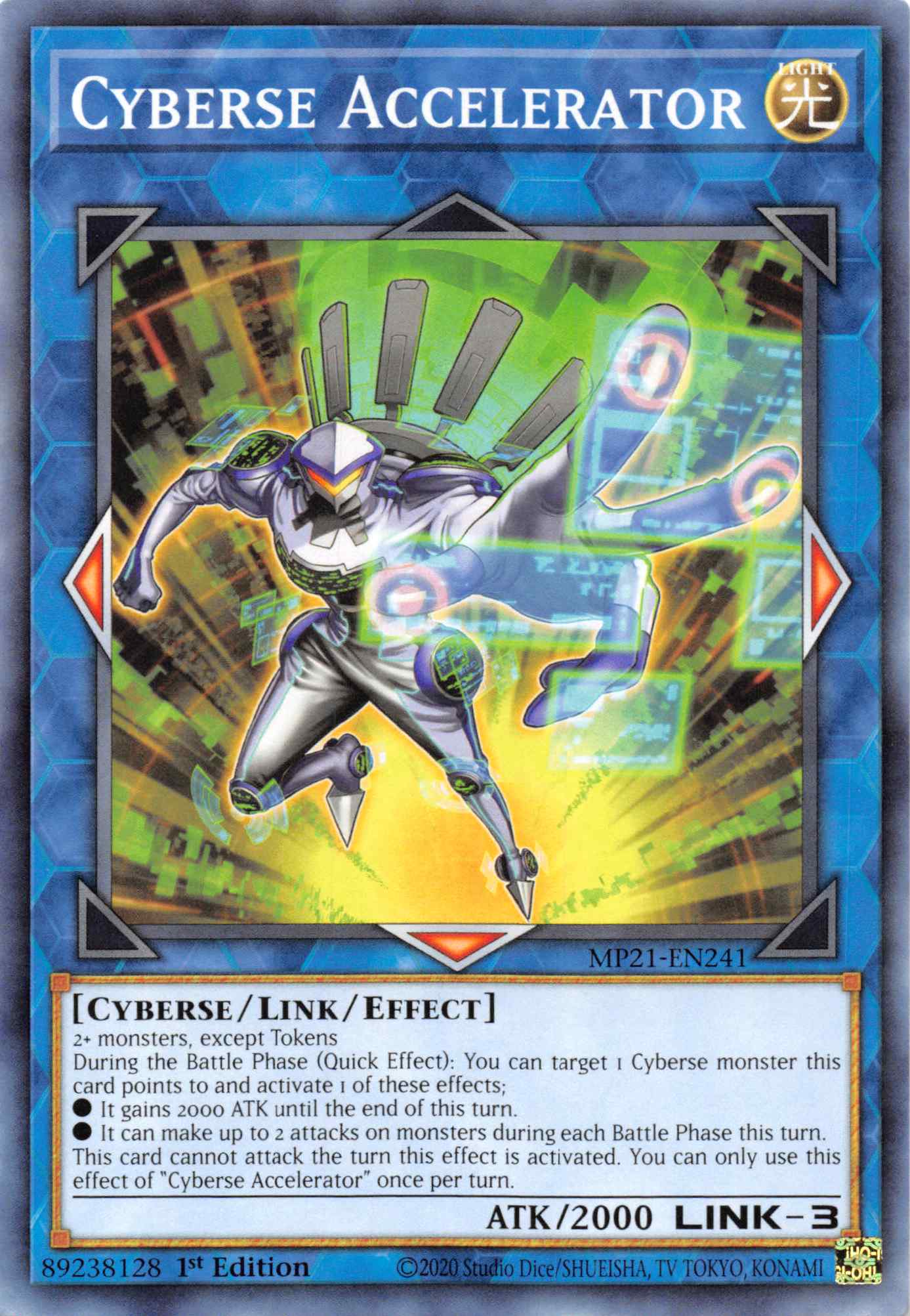 Cyberse Accelerator [MP21-EN241] Common | Total Play
