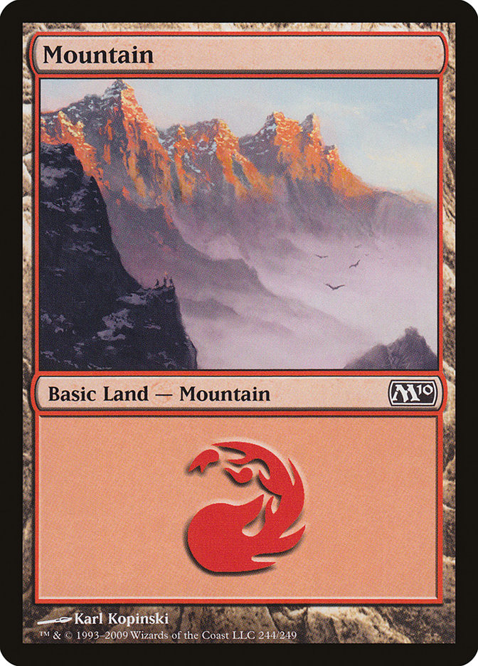 Mountain (244) [Magic 2010] | Total Play