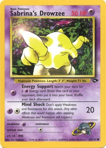 Sabrina's Drowzee (95/132) [Gym Challenge Unlimited] | Total Play