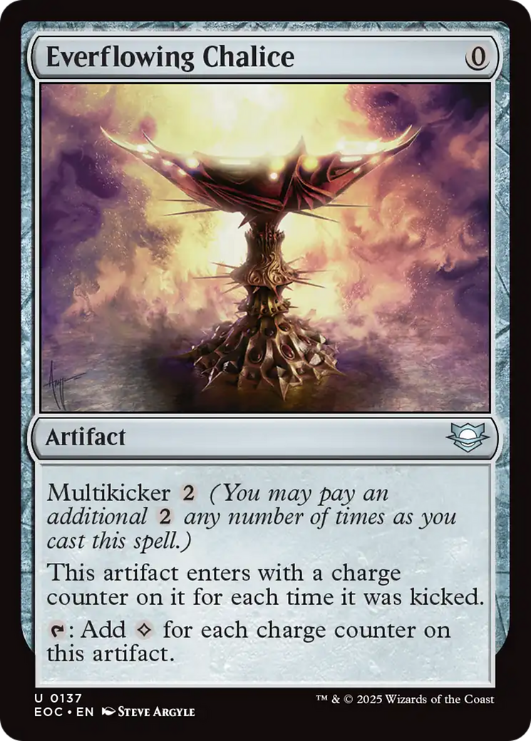 Everflowing Chalice [Edge of Eternities Commander] | Total Play