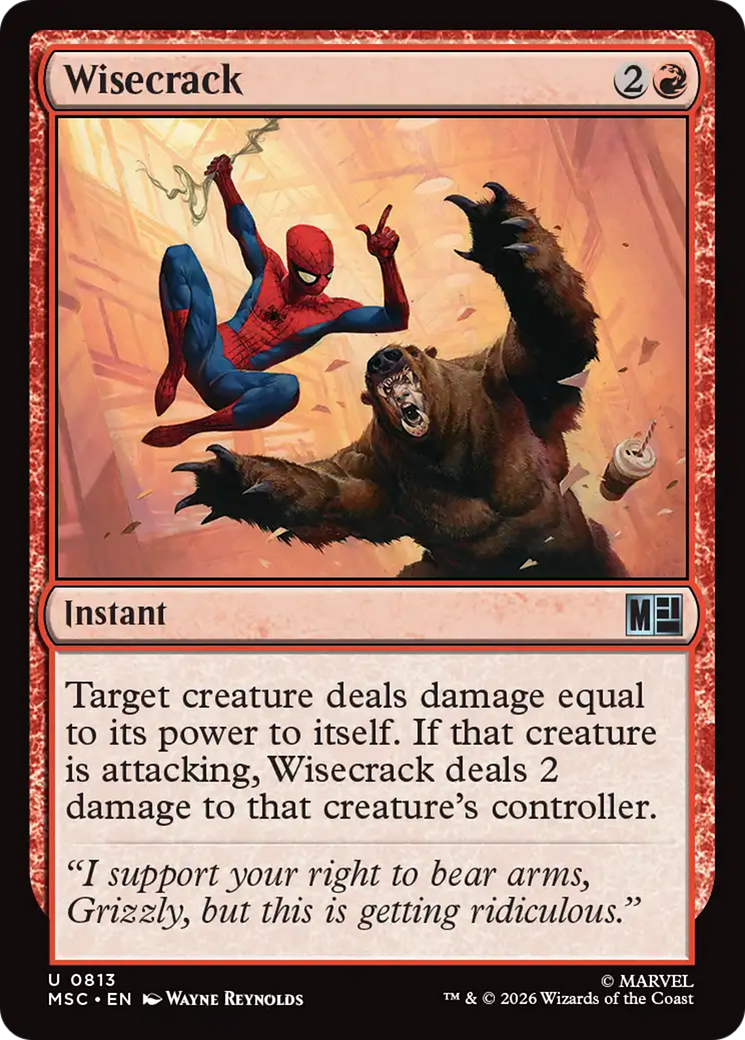 Wisecrack [Marvel Super Heroes Commander] | Total Play