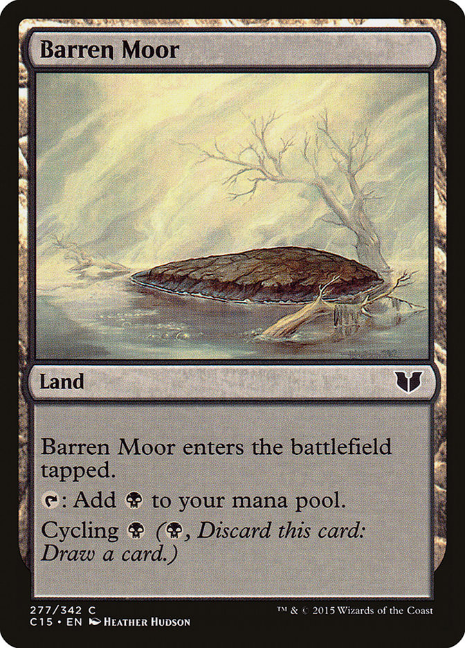 Barren Moor [Commander 2015] | Total Play
