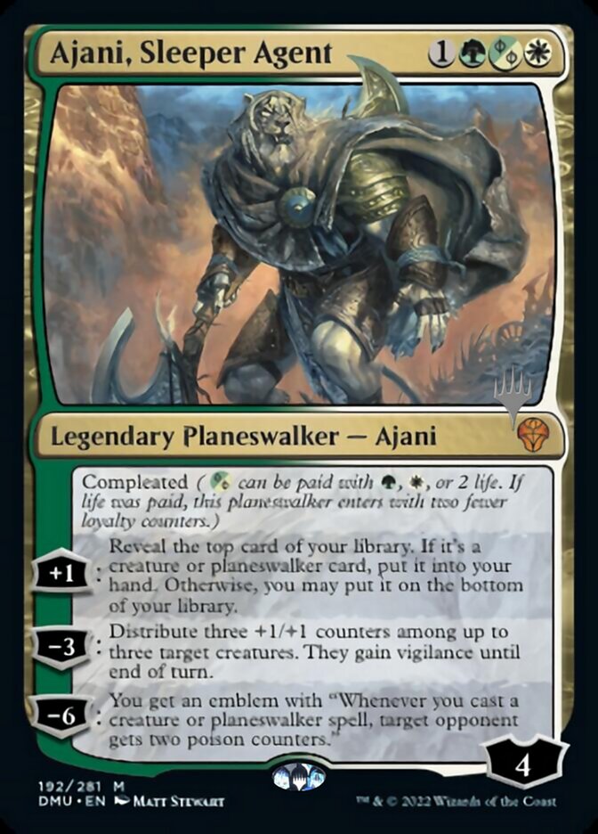 Ajani, Sleeper Agent (Promo Pack) [Dominaria United Promos] | Total Play