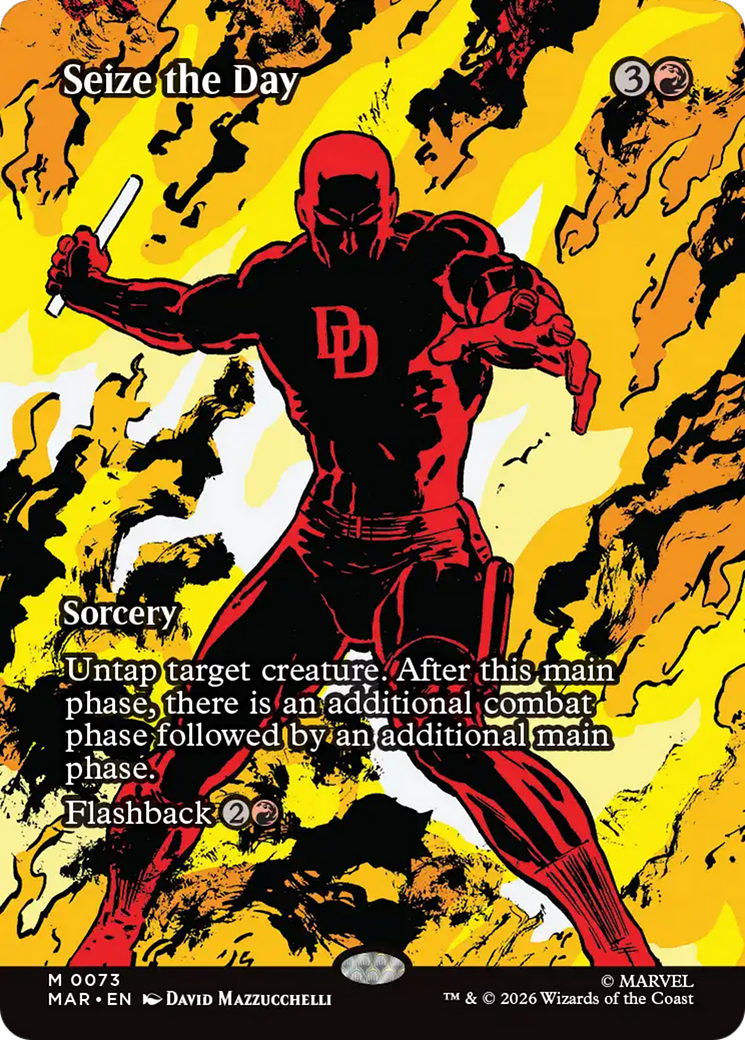 Seize the Day (Borderless) [Marvel Universe: Eternal-Legal] | Total Play