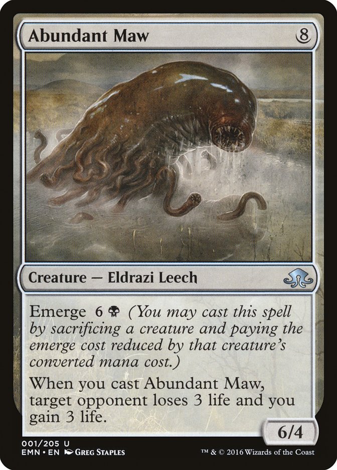 Abundant Maw [Eldritch Moon] | Total Play
