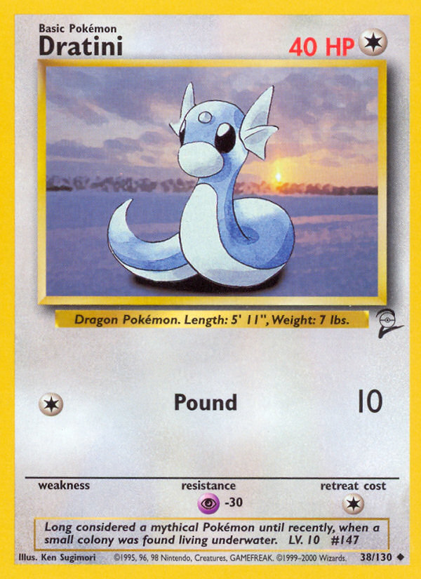 Dratini (38/130) [Base Set 2] | Total Play