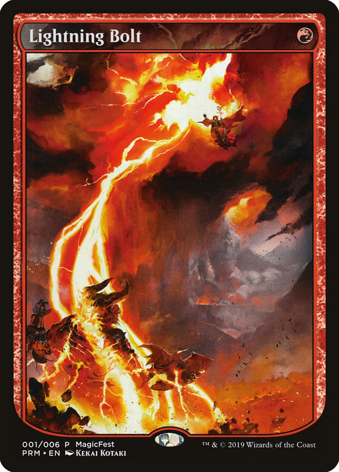 Lightning Bolt (Textless) [MagicFest 2019] | Total Play