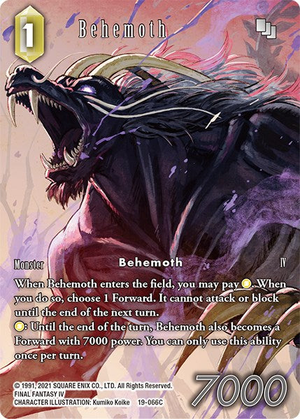 Behemoth (Full Art) [From Nightmares] | Total Play