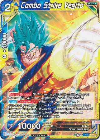 Combo Strike Vegito (Shop Tournament: Assault of Saiyans) (P-133) [Promotion Cards] | Total Play