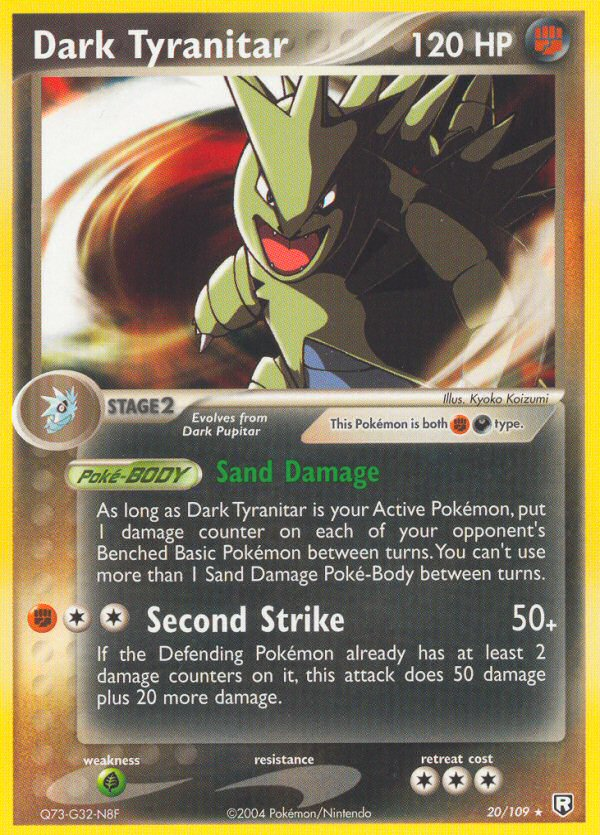 Dark Tyranitar (20/109) [EX: Team Rocket Returns] | Total Play