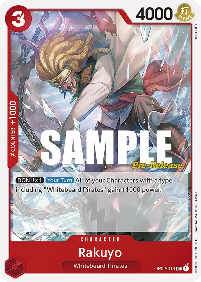 Rakuyo [Paramount War Pre-Release Cards] | Total Play
