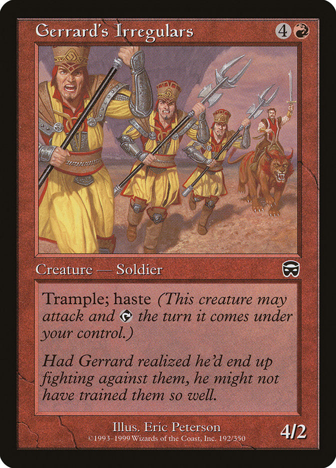 Gerrard's Irregulars [Mercadian Masques] | Total Play