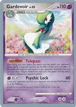 Gardevoir LV.55 (7/132) (Psychic Lock - Jason Klaczynski) [World Championships 2008] | Total Play