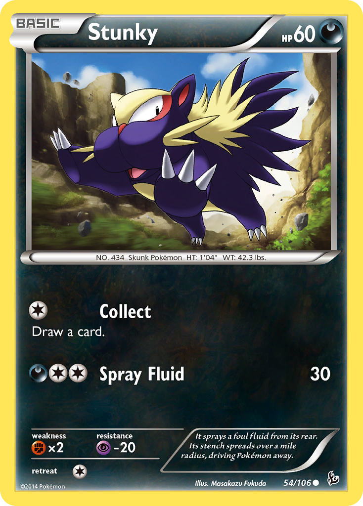 Stunky (54/106) [XY: Flashfire] | Total Play
