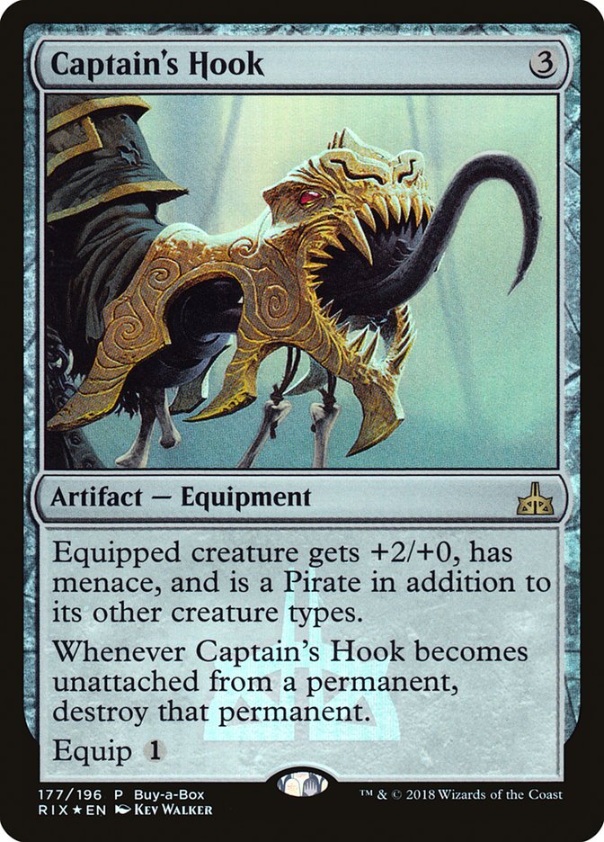 Captain's Hook (Buy-A-Box) [Rivals of Ixalan Promos] | Total Play