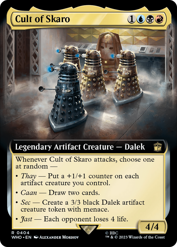 Cult of Skaro (Extended Art) [Doctor Who] | Total Play