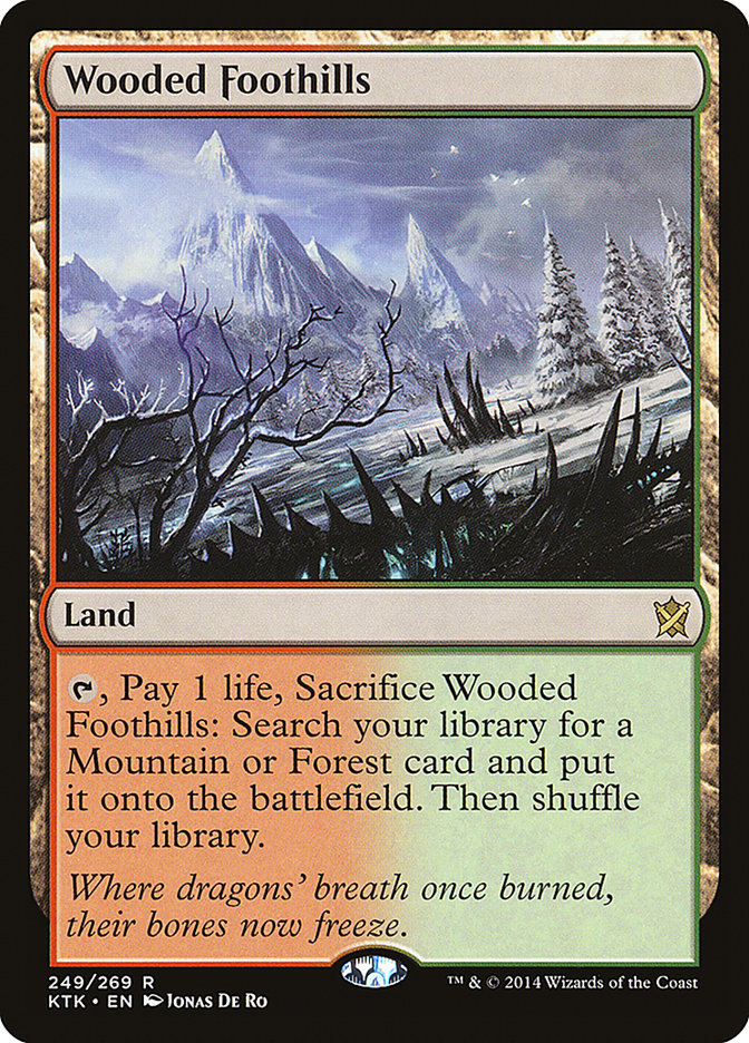 Wooded Foothills [Khans of Tarkir] | Total Play