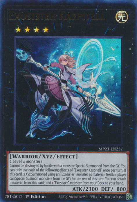 Exosister Kaspitell [MP23-EN257] Ultra Rare | Total Play
