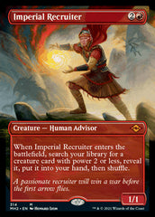 Imperial Recruiter (Borderless Alternate Art) [Modern Horizons 2] | Total Play