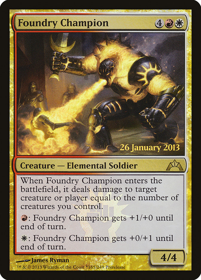 Foundry Champion [Gatecrash Prerelease Promos] | Total Play