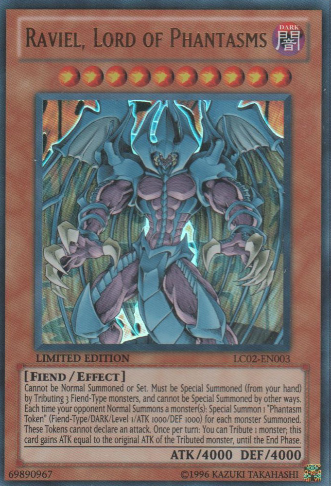 Raviel, Lord of Phantasms [LC02-EN003] Ultra Rare | Total Play