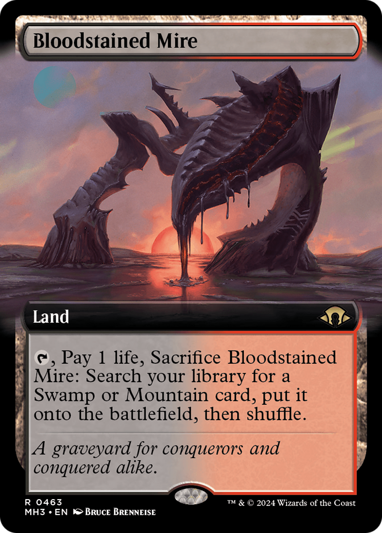 Bloodstained Mire (Extended Art) [Modern Horizons 3] | Total Play