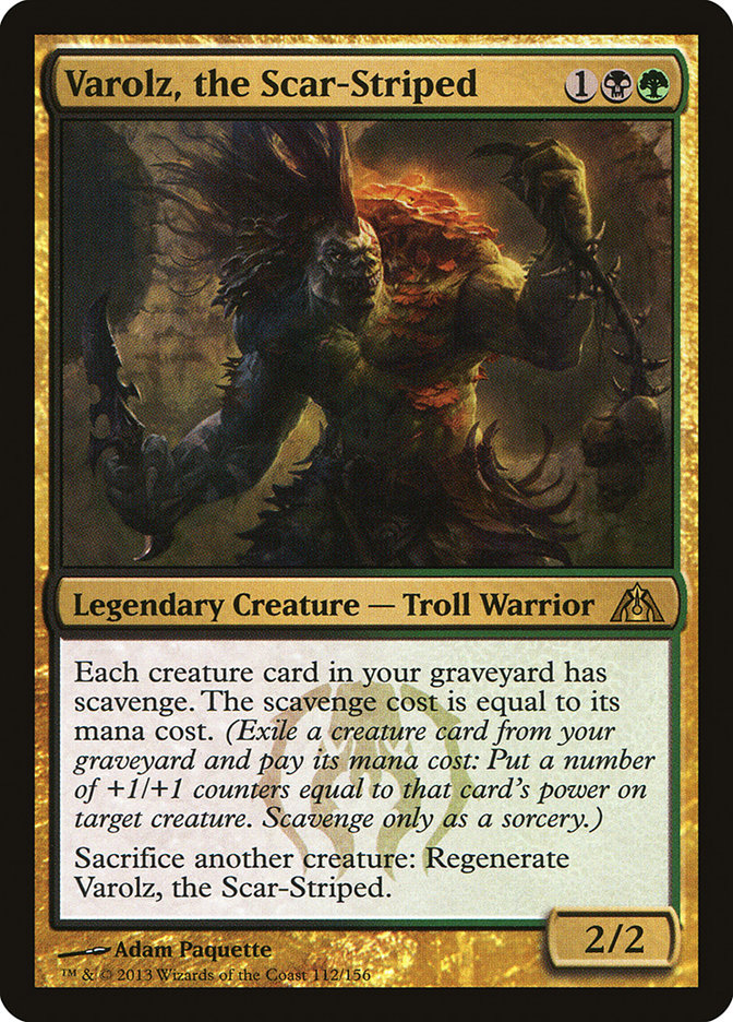 Varolz, the Scar-Striped [Dragon's Maze] | Total Play