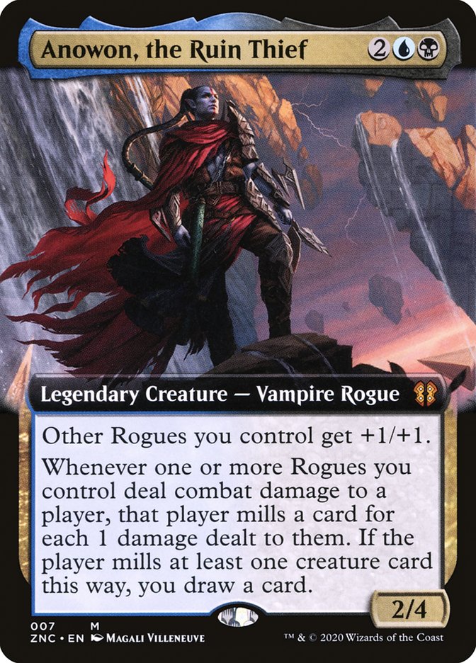 Anowon, the Ruin Thief (Extended Art) [Zendikar Rising Commander] | Total Play