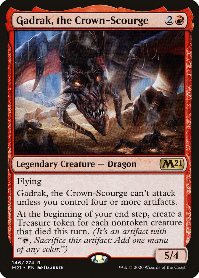 Gadrak, the Crown-Scourge [Core Set 2021] | Total Play