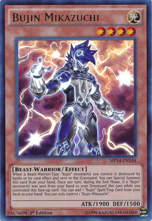 Bujin Mikazuchi [MP14-EN144] Ultra Rare | Total Play