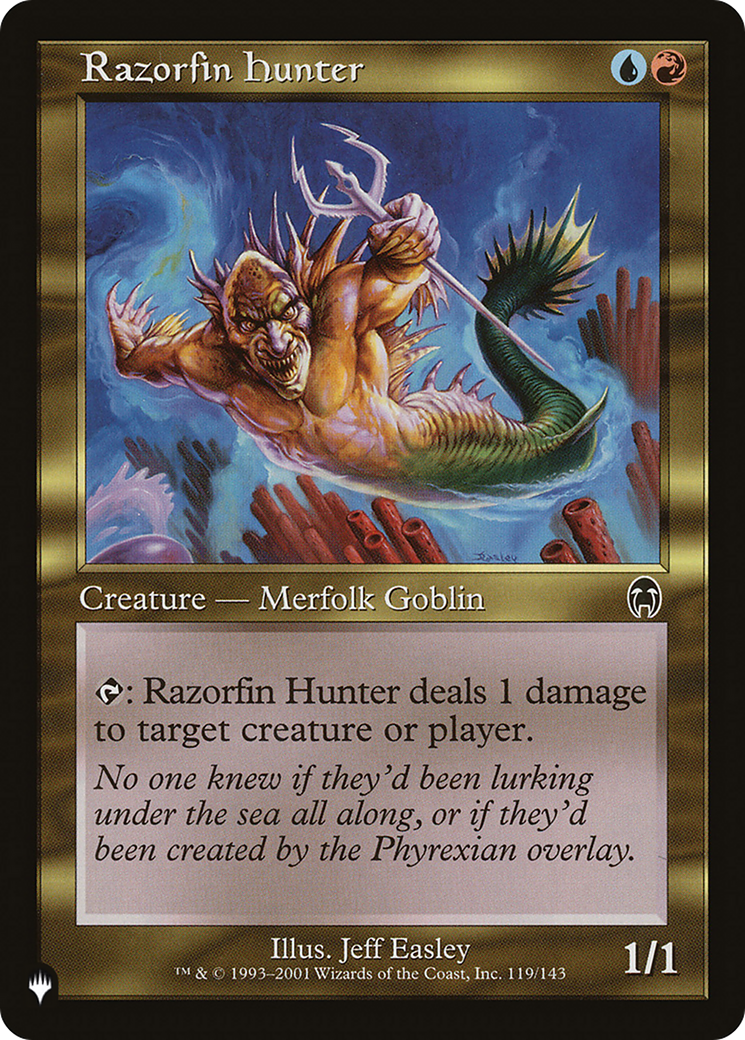 Razorfin Hunter [The List] | Total Play