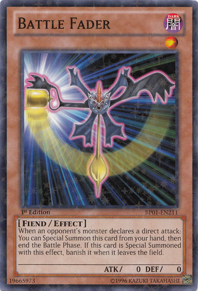 Battle Fader [BP01-EN211] Starfoil Rare | Total Play