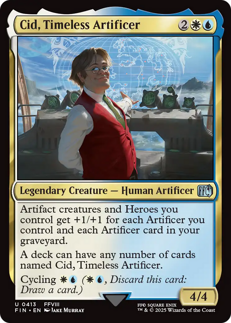 Cid, Timeless Artificer (0413) [FINAL FANTASY] | Total Play