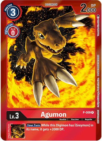 Agumon [P-009] (Gift Box 2022) [Promotional Cards] | Total Play