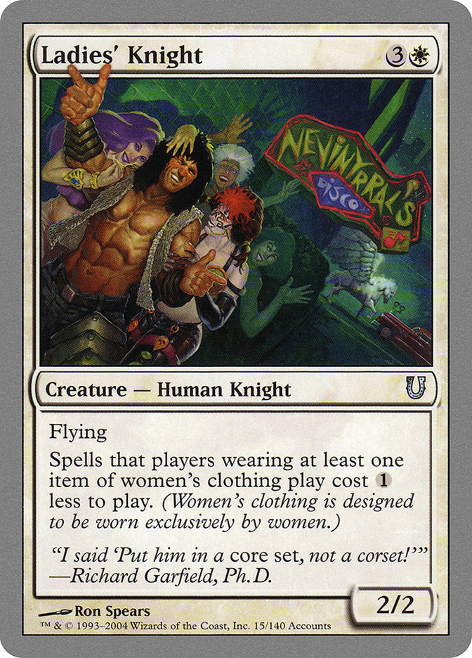 Ladies' Knight [Unhinged] | Total Play
