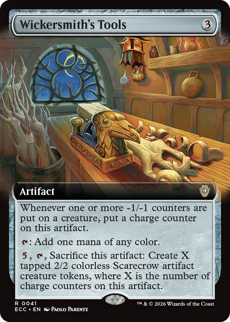 Wickersmith's Tools (Extended Art) [Lorwyn Eclipsed Commander] | Total Play