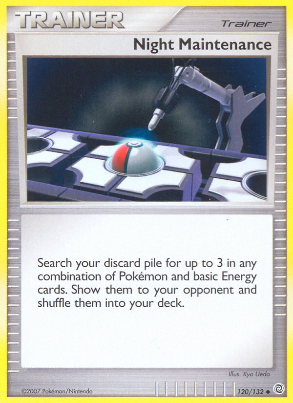 Night Maintenance (120/132) [Diamond & Pearl: Secret Wonders] | Total Play