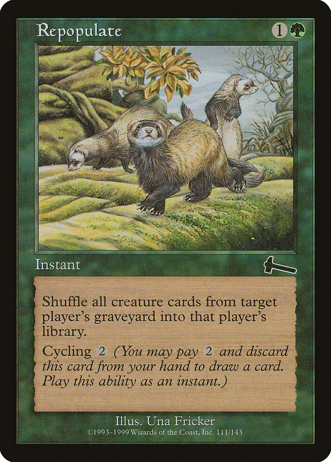 Repopulate [Urza's Legacy] | Total Play