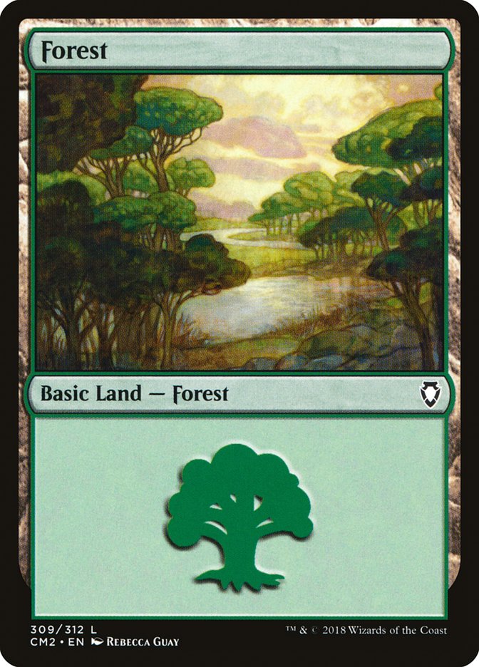 Forest (309) [Commander Anthology Volume II] | Total Play