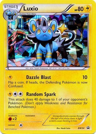 Luxio (BW34) (Cracked Ice Holo) [Black & White: Black Star Promos] | Total Play