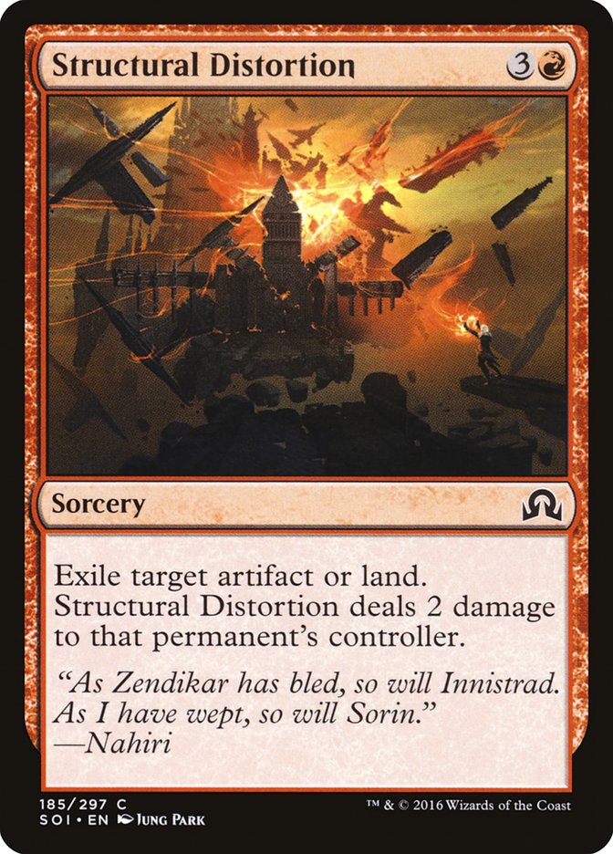 Structural Distortion [Shadows over Innistrad] | Total Play