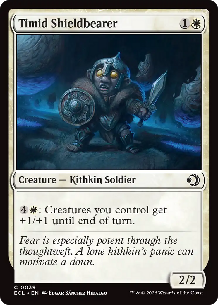 Timid Shieldbearer [Lorwyn Eclipsed] | Total Play