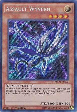 Assault Wyvern [MVP1-ENS03] Secret Rare | Total Play