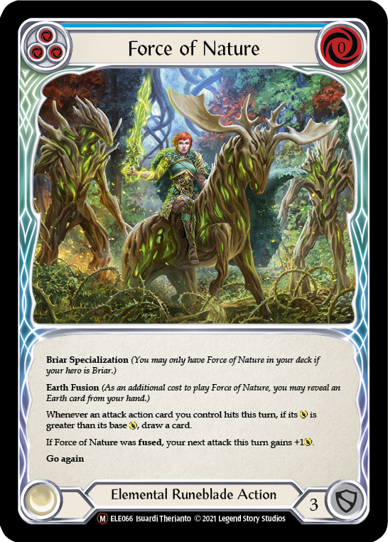 Force of Nature [U-ELE066] (Tales of Aria Unlimited)  Unlimited Normal | Total Play
