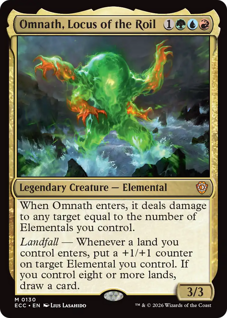 Omnath, Locus of the Roil [Lorwyn Eclipsed Commander] | Total Play